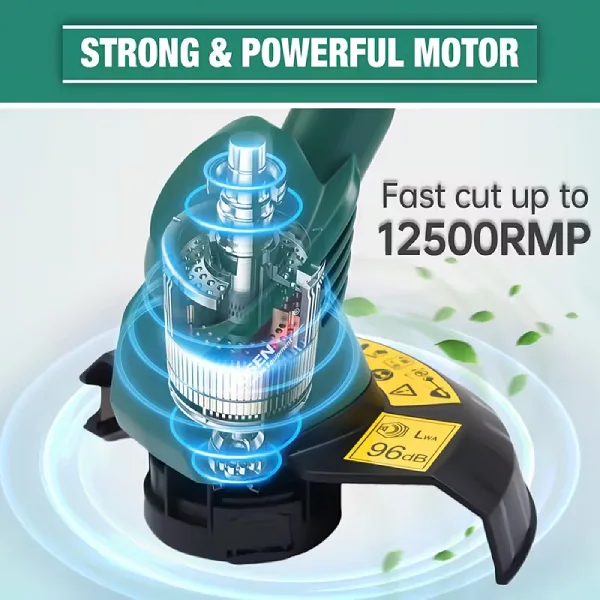 Powerful 350W motor