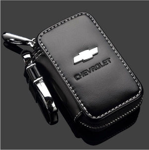 Genuine Leather General Motors Minimalist Key Holder