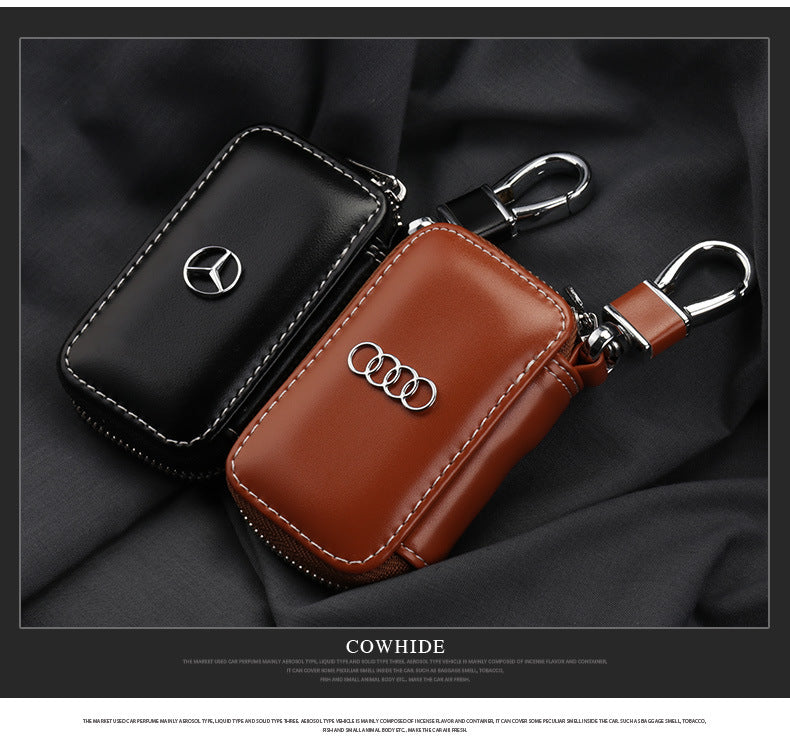 Genuine Leather General Motors Minimalist Key Holder