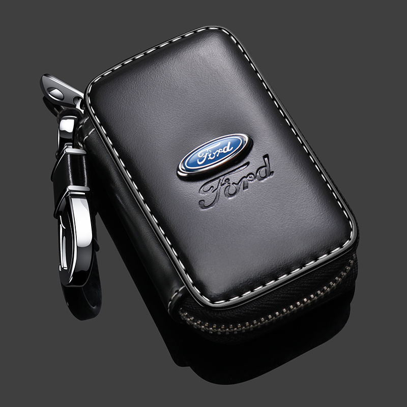 Genuine Leather General Motors Minimalist Key Holder