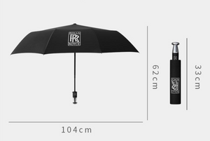 Rolls-Royce Same Style Umbrella Automatic Folding Black Plastic Sun Protection Umbrella