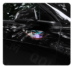 Car Cartoon Stickers Scratch Cover Stickers