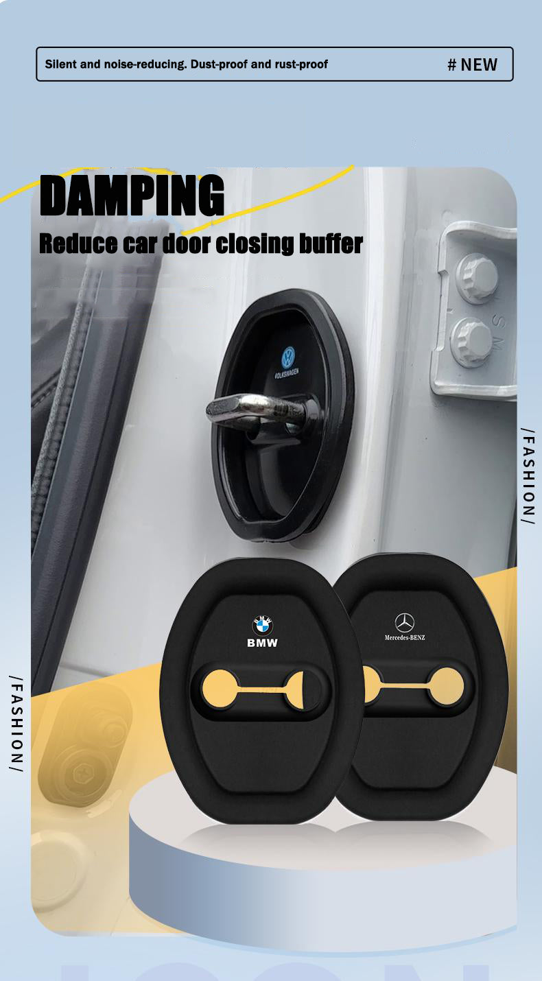 Silicone Car Door Lock Shockproof Protection Buckle