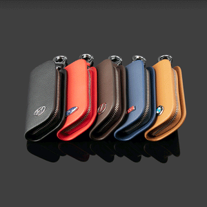 Leather Car Key Case