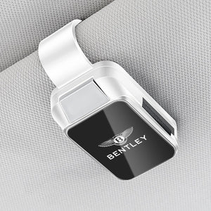 Alloy Snap Mirror Car Glasses Storage Clip