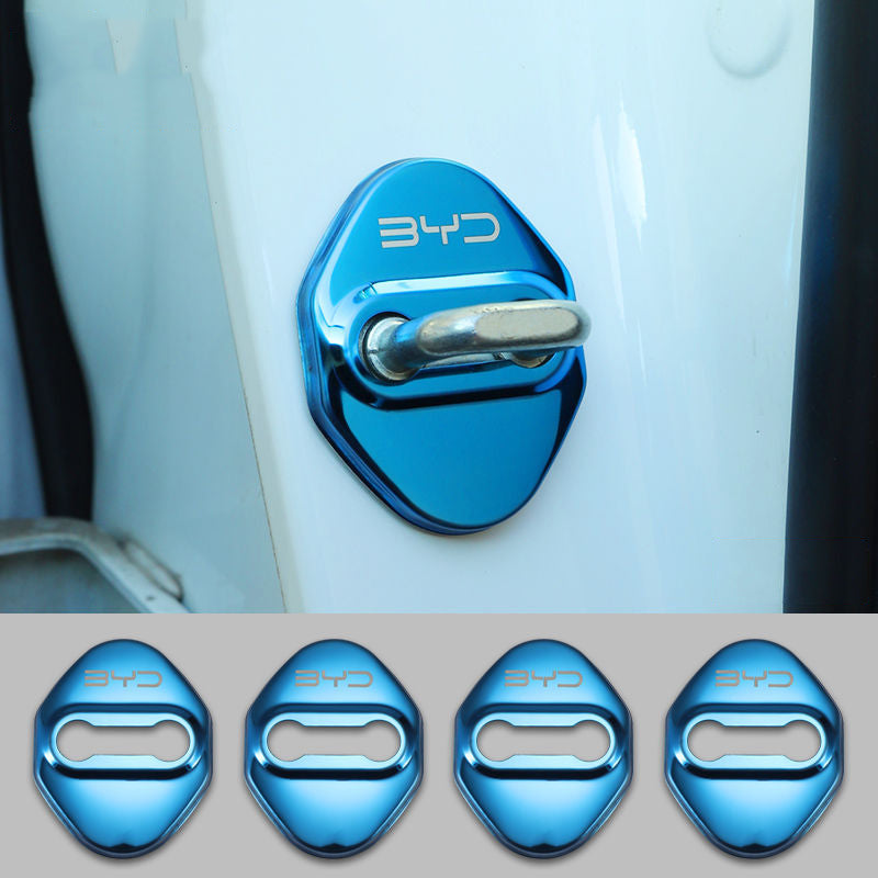 Stainless Steel Car Door Lock Protection Cover Antirust🔥4PCS🔥