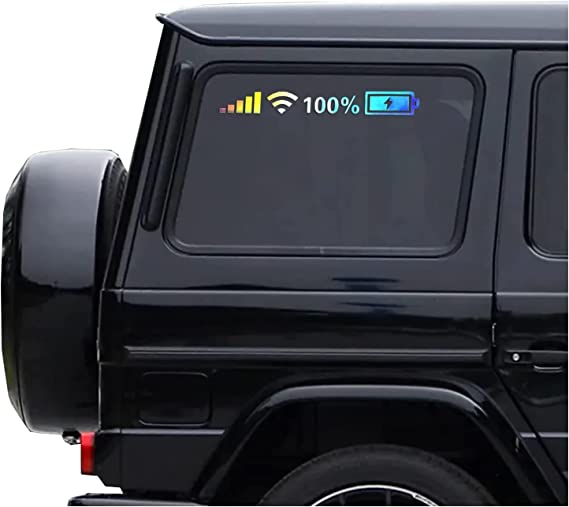 Car Fun Personality Decoration WIFI Power Sign Sticker🔥8PCS🔥