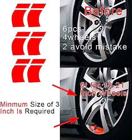 Reflective Car Wheel Decals🔥6PCS🔥