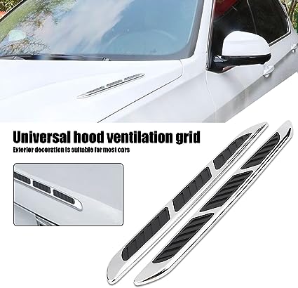 Car Modification Fake Air Vent Decoration Shark Gill Exterior Modification