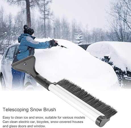 2-in-1 Multifunctional Retractable Car Snow Shovel