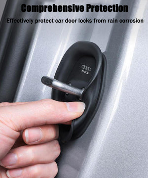 Silicone Car Door Lock Shockproof Protection Buckle