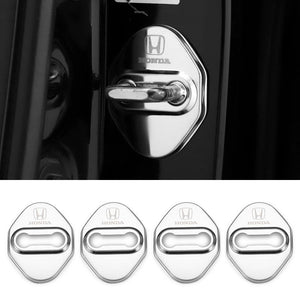 Stainless Steel Car Door Lock Protection Cover Antirust🔥4PCS🔥SECONDARY LINK