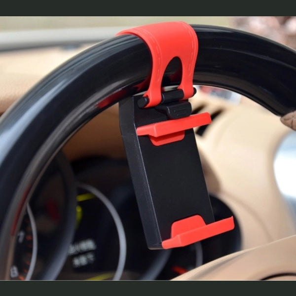 Steering Wheel Phone Holder Telescopic Clamp