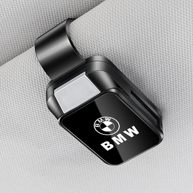 Alloy Snap Mirror Car Glasses Storage Clip