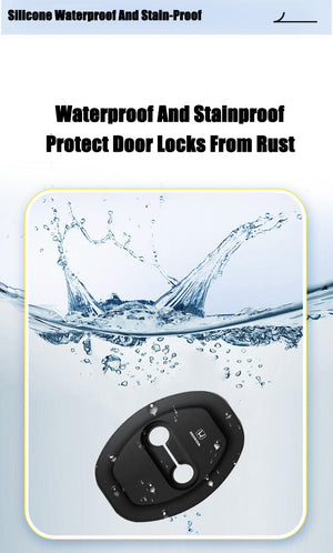 Silicone Car Door Lock Shockproof Protection Buckle