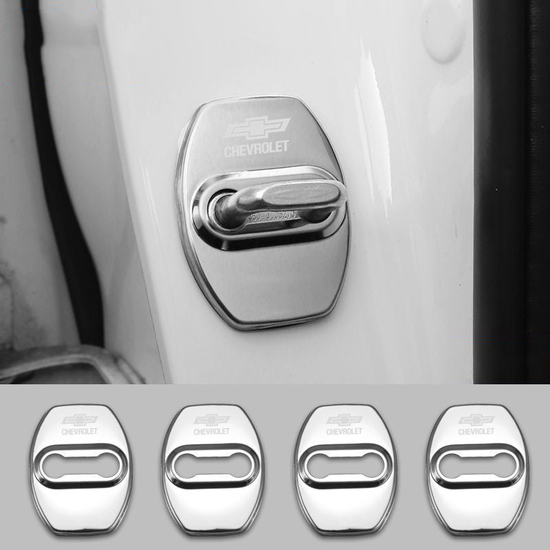 Stainless Steel Car Door Lock Protection Cover Antirust🔥4PCS🔥