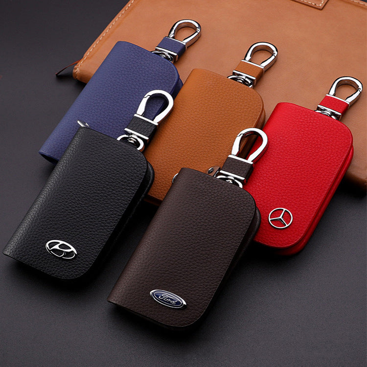 Leather Car Key Case