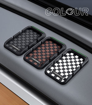 Car Phone Holder Parking Number Plate Anti-Slip Pad Three In One