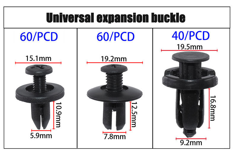 Automotive screw universal accessories