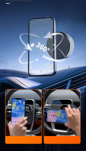 Upgraded Vacuum Car Magnetic Mobile Phone Holder