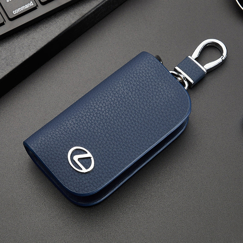 Leather Car Key Case