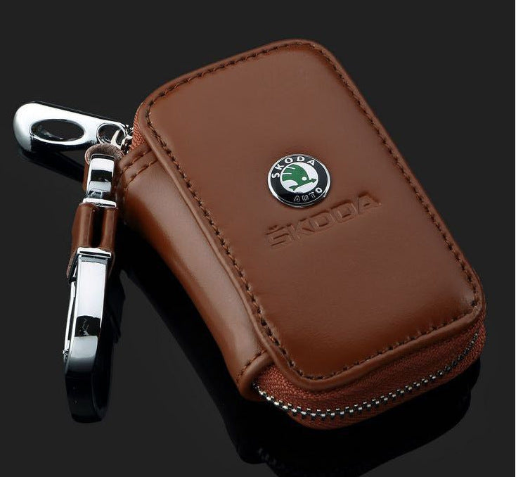 Genuine Leather General Motors Minimalist Key Holder