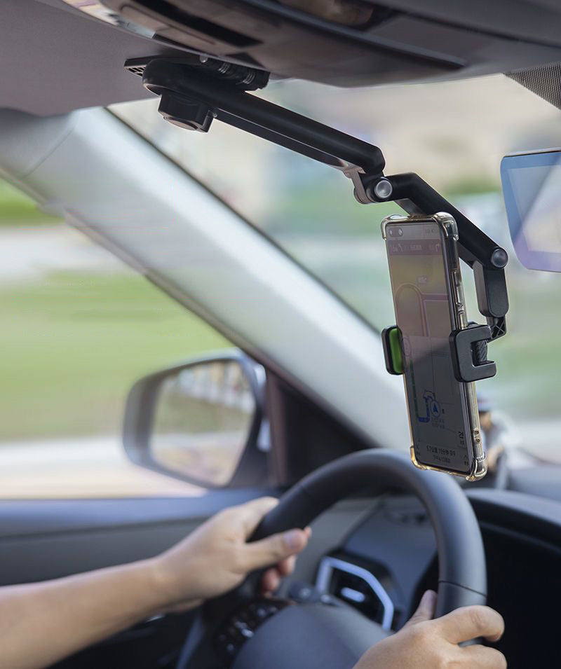 360° Rotatable Sun Visor Mobile Phone Holder