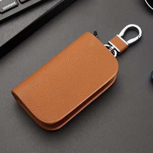 Leather Car Key Case