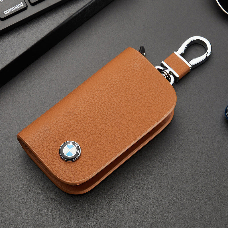 Leather Car Key Case