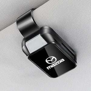 Alloy Snap Mirror Car Glasses Storage Clip