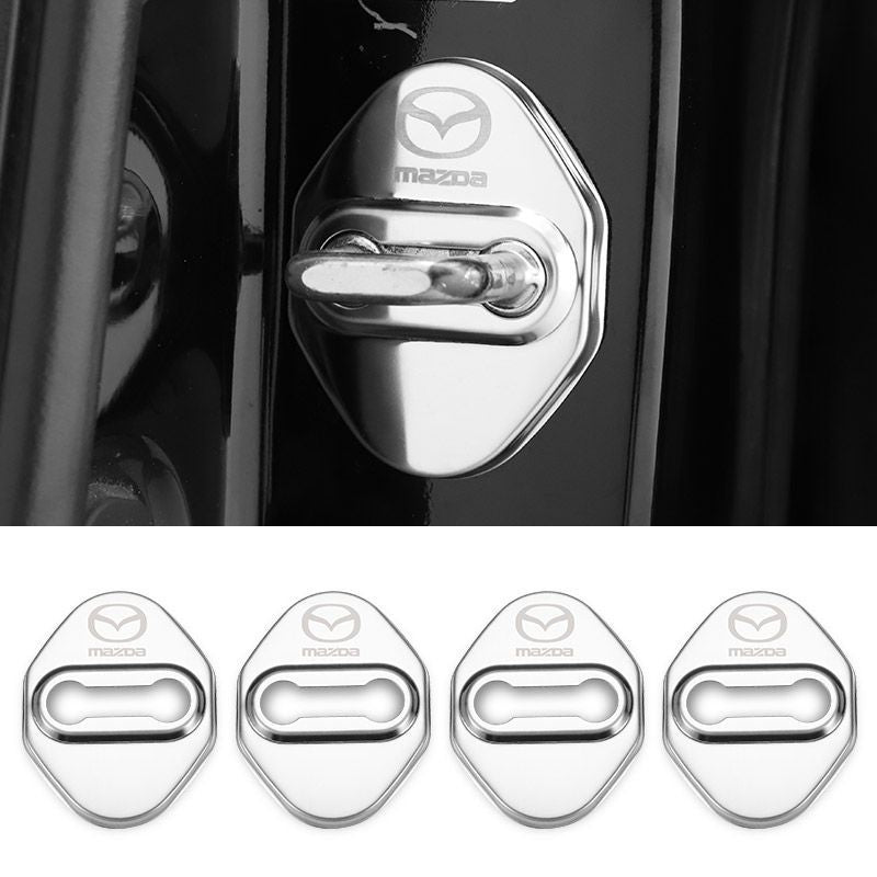 Stainless Steel Car Door Lock Protection Cover Antirust🔥4PCS🔥