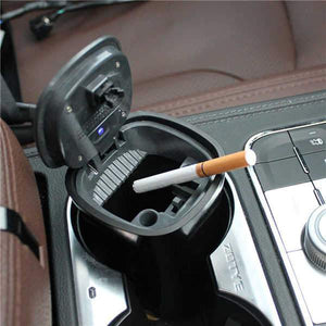 Multipurpose Smokeless LED Car Ashtray