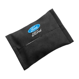 Car suede tissue box