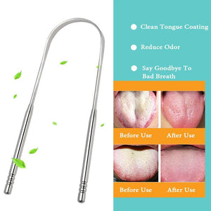 Stainless Steel Medical Grade Tongue Cleaner