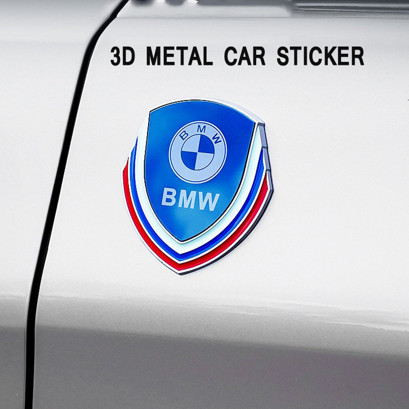 3D Wheat Mirror Laser Car Body Sticker