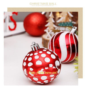 Special-Shaped Painted Christmas Ball Set