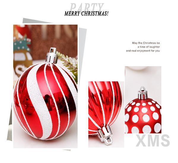 Special-Shaped Painted Christmas Ball Set