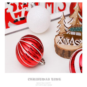 Special-Shaped Painted Christmas Ball Set