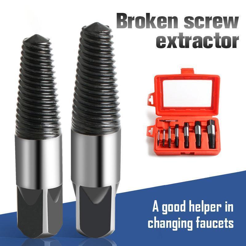 Broken screw extractor