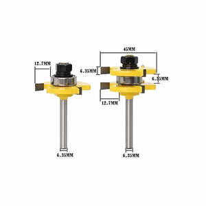 3-Teeth T-Type Tenon Knife Cutter