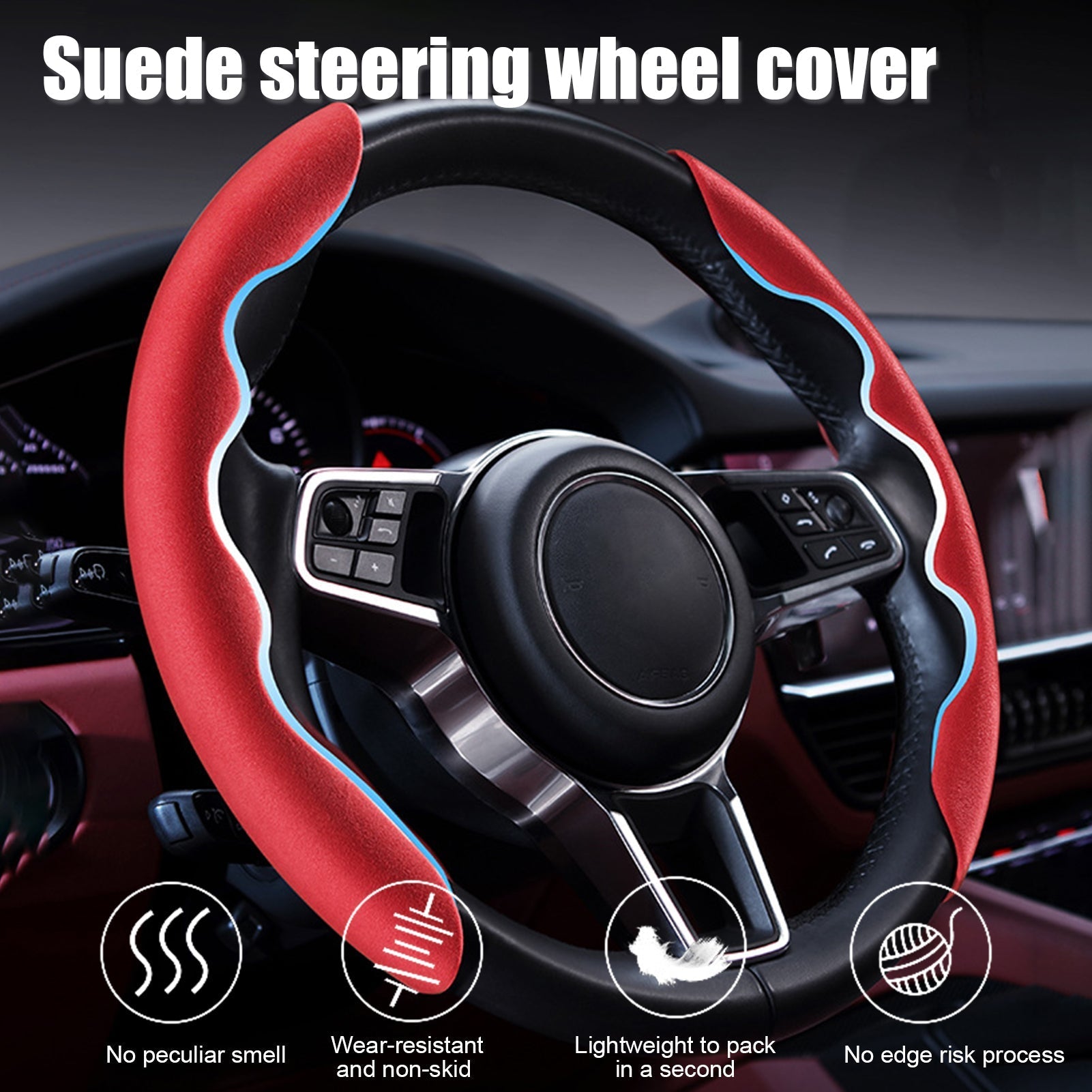 Car Logo Steering Wheel Card Sleeve ✨2Pcs✨