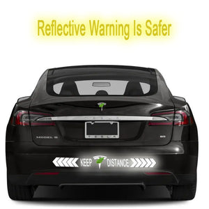 3D Keep Distance Reflective Warning Stickers ✨2PCS✨