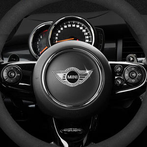 Steering Wheel Car Logo Diamond Decoration Sticker