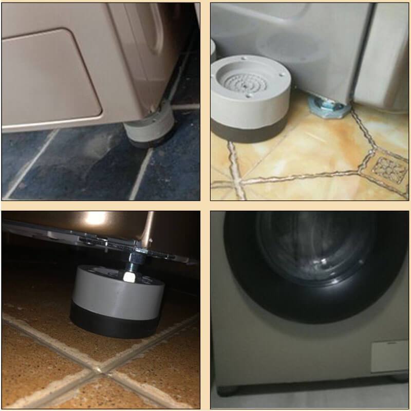 Anti-slip And Noise-reducing Washing Machine Feet