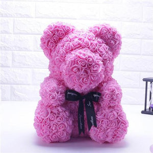 Valentine's Day Rose Bear