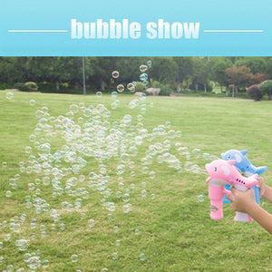 Blowing Bubble Machine