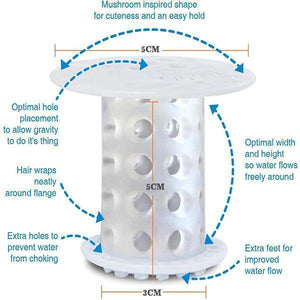 Anti-clogging Sink Filter Drain Core