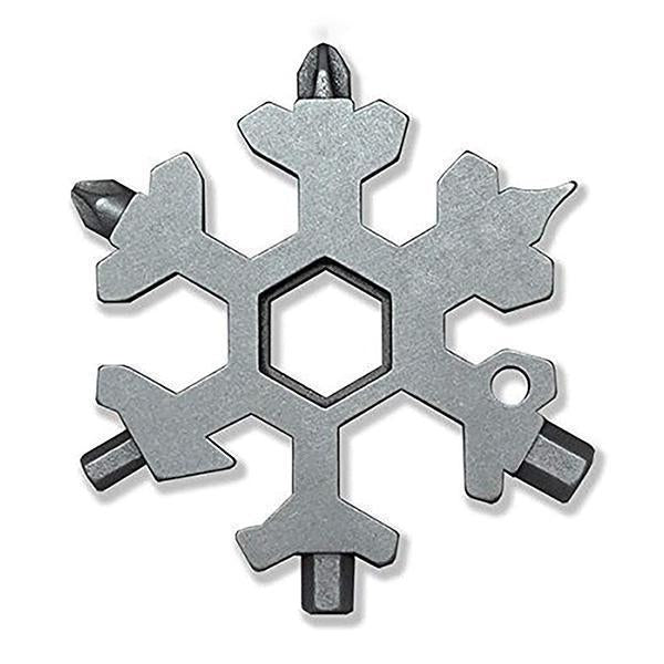 19-in-1 Stainless Snowflake Multi-Tool