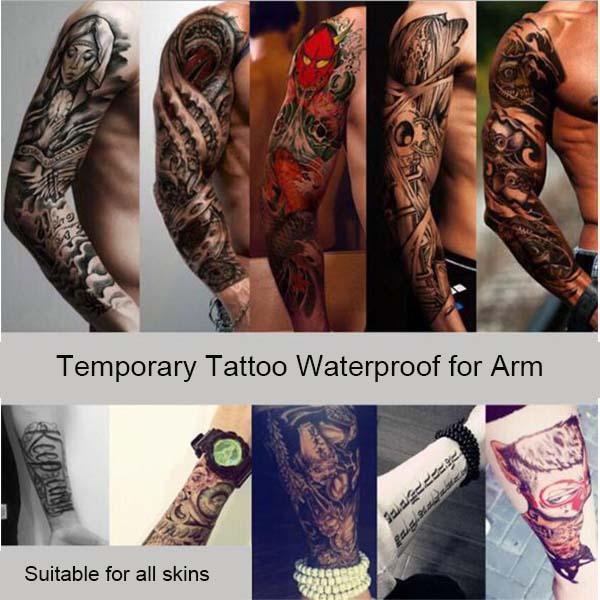 Waterproof Temporary Tattoo for Arms