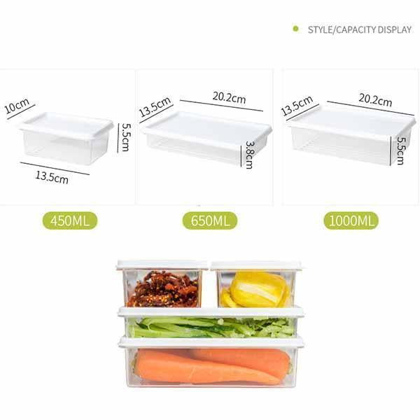 Refrigerator storage box（2PCS）